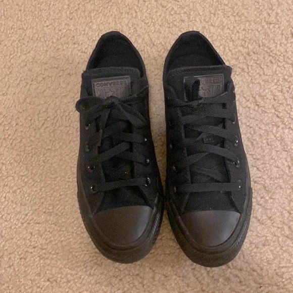 all black Converse in size 6 (EU 36,5) - Picture 1 of 6
